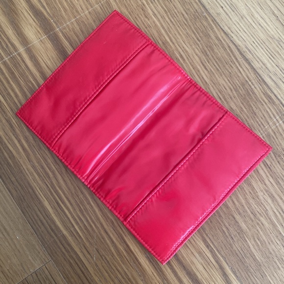 Moncler Nylon Graphic Print Card Holder Passport Cover - Picture 6 of 9